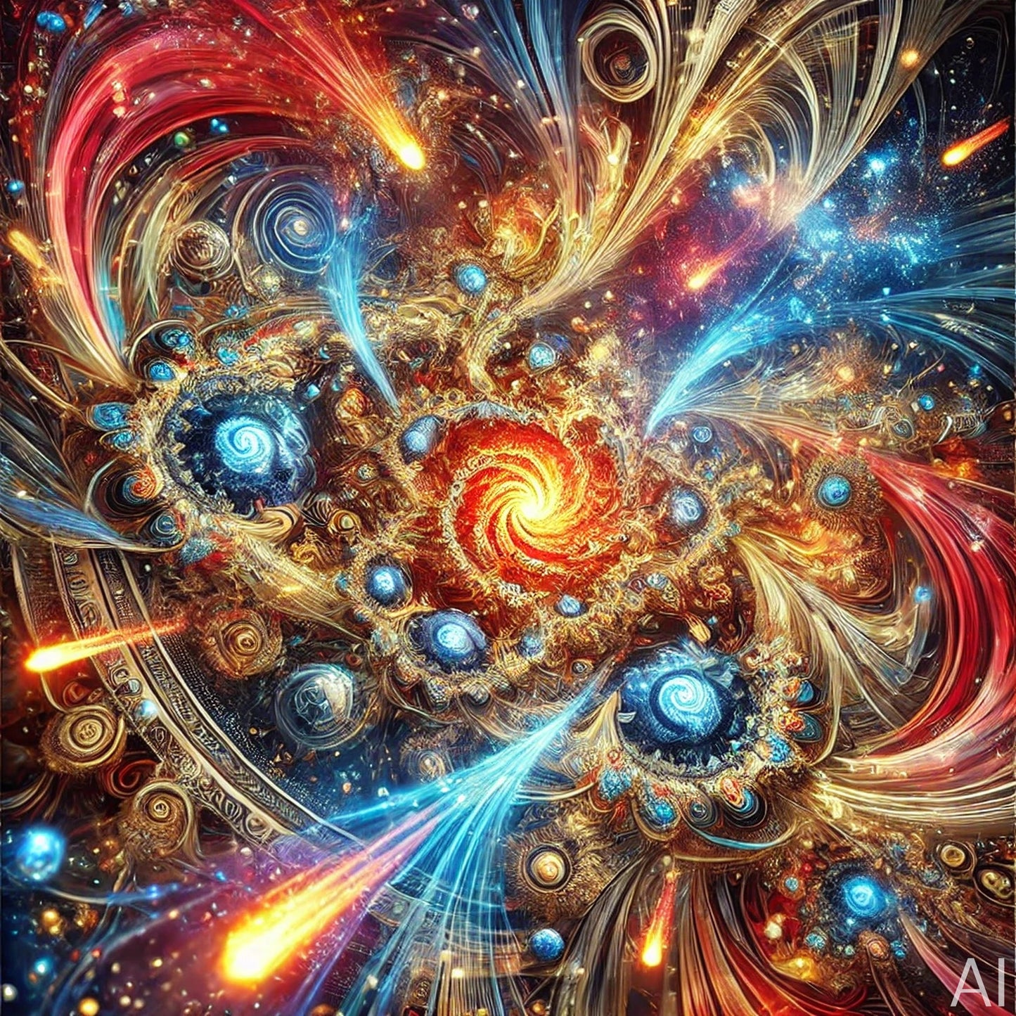 Cosmic Space Nebulas – USB + Digital Download (5 Cloudscape Art Prints)