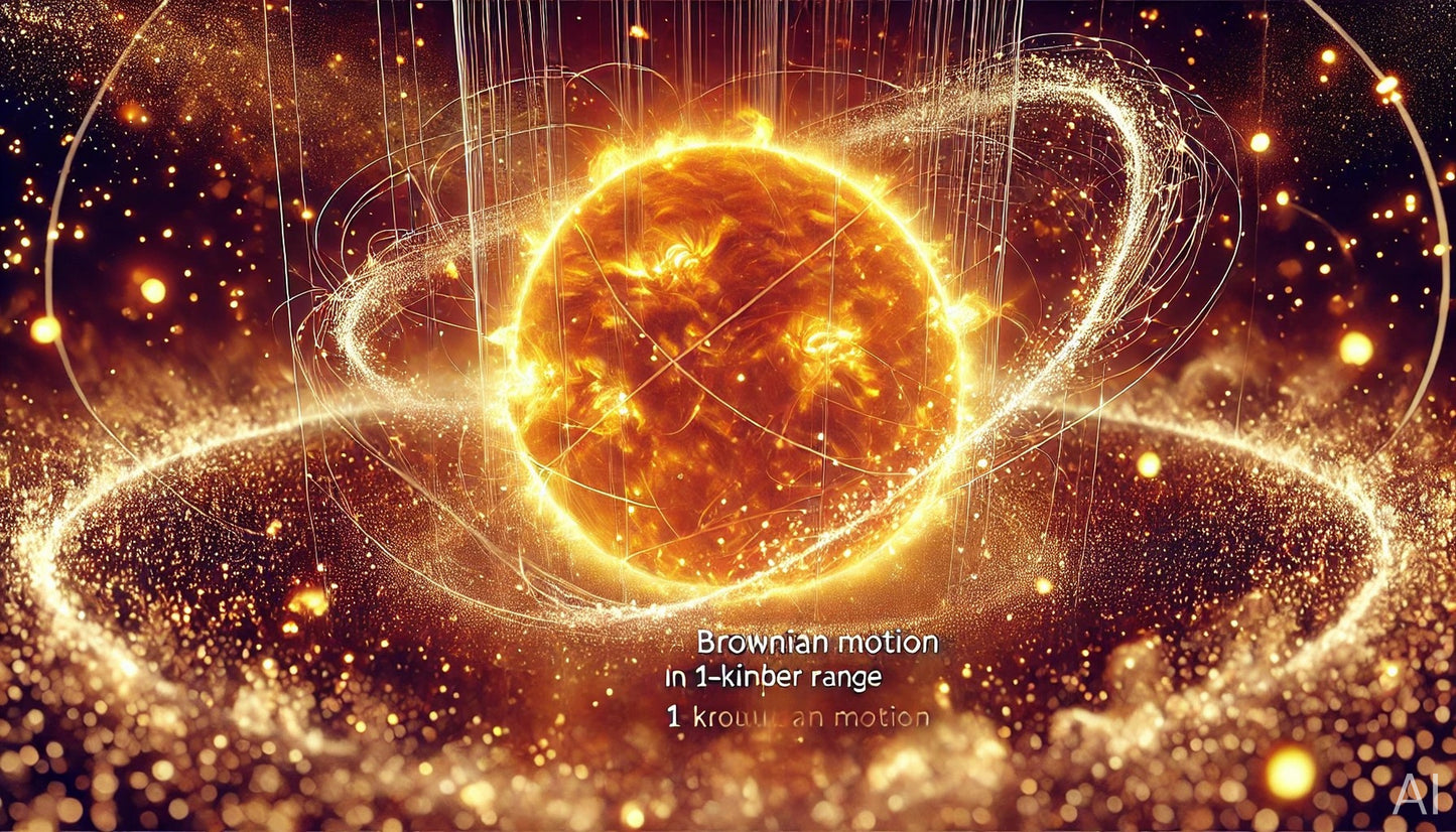 Sunstar Brownian – 5 Abstract Stellar Motion Prints (ZIP File via Email)