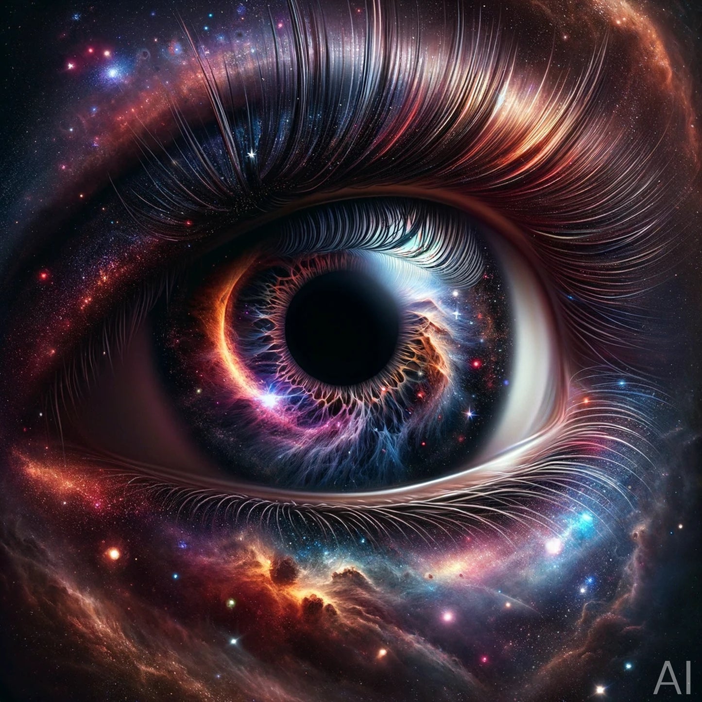 Cosmic Vision – Surreal Eye Art Collection