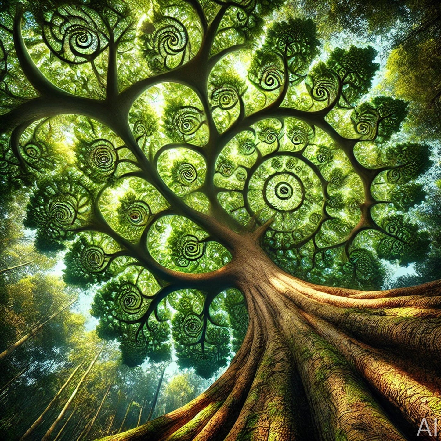Fractal Trees – 15 JPG Artworks (USB + Instant Digital Download | Starter Pack Edition)