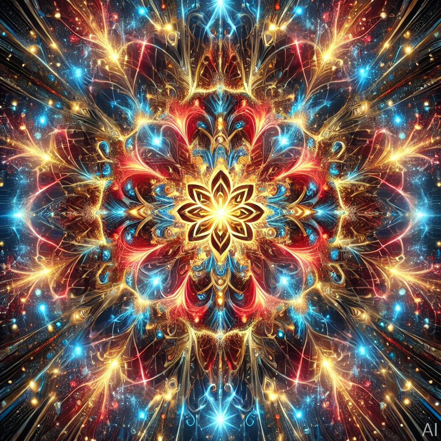 Galactic Mandalas – USB + Digital Download (5 Cosmic Art Prints)