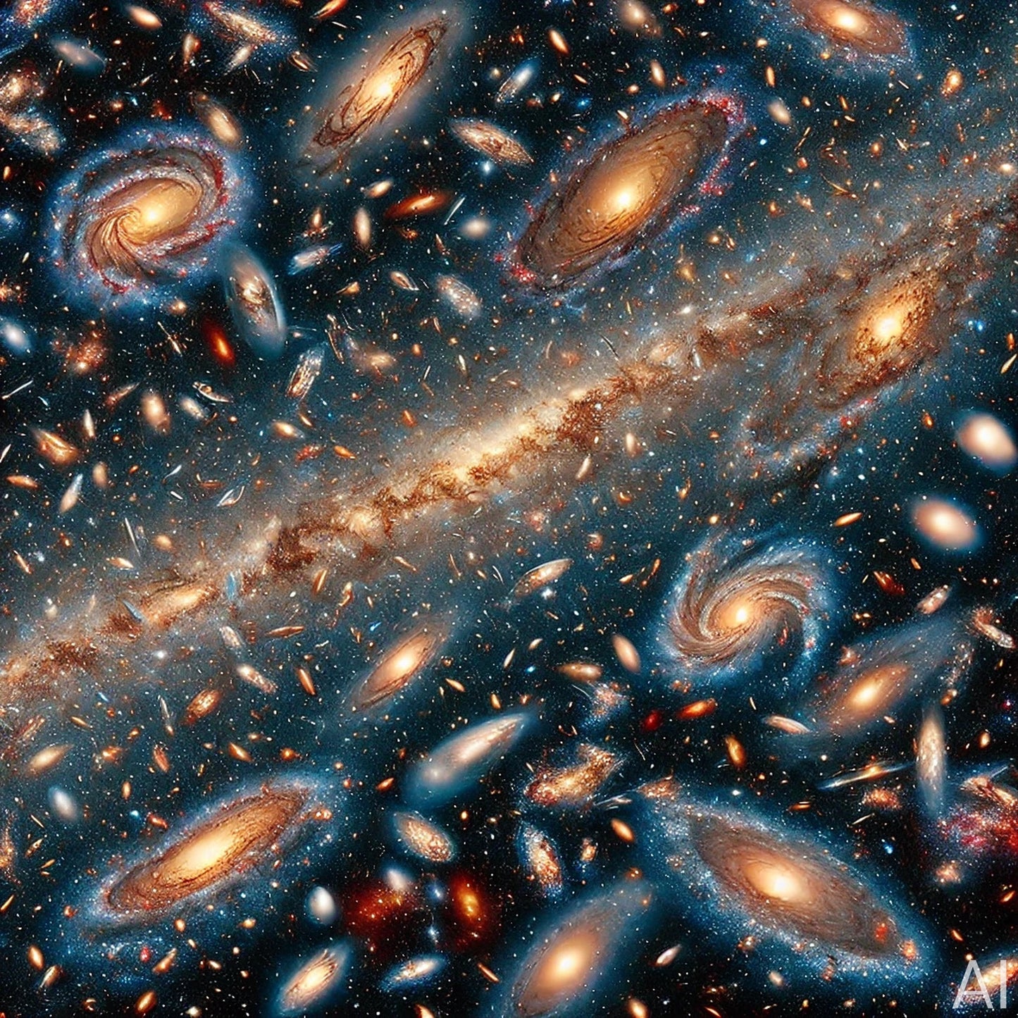 SpaceProj Galaxies – USB + Digital Download (5 Galaxy JPG Art Prints)