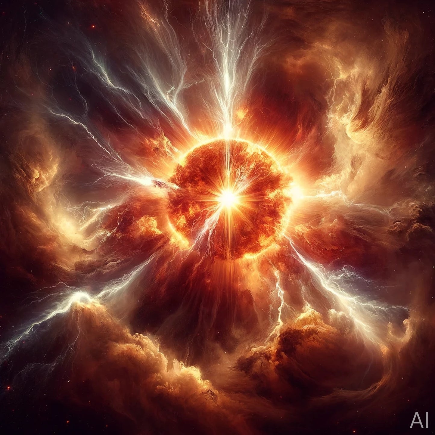 Celestial Symphony – USB + Digital Download (5 Cosmic Explosion Art Prints)