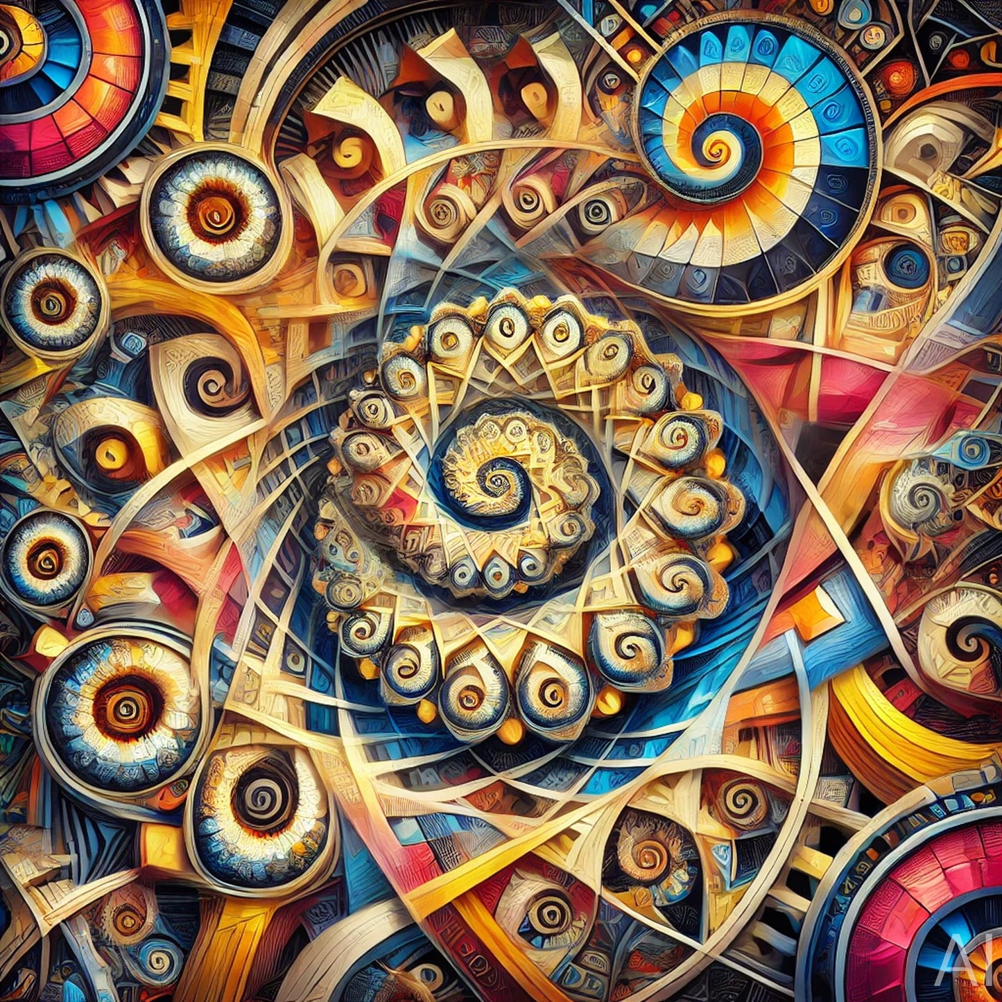 Patterned Universe – 50 Digital Mandala & Geometry Images (JPG ZIP Download)