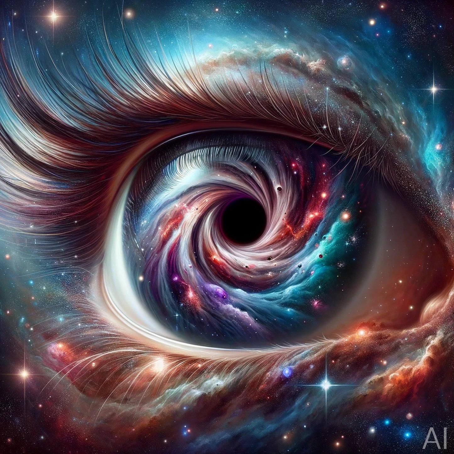 Cosmic Vision – Surreal Eye Art Collection
