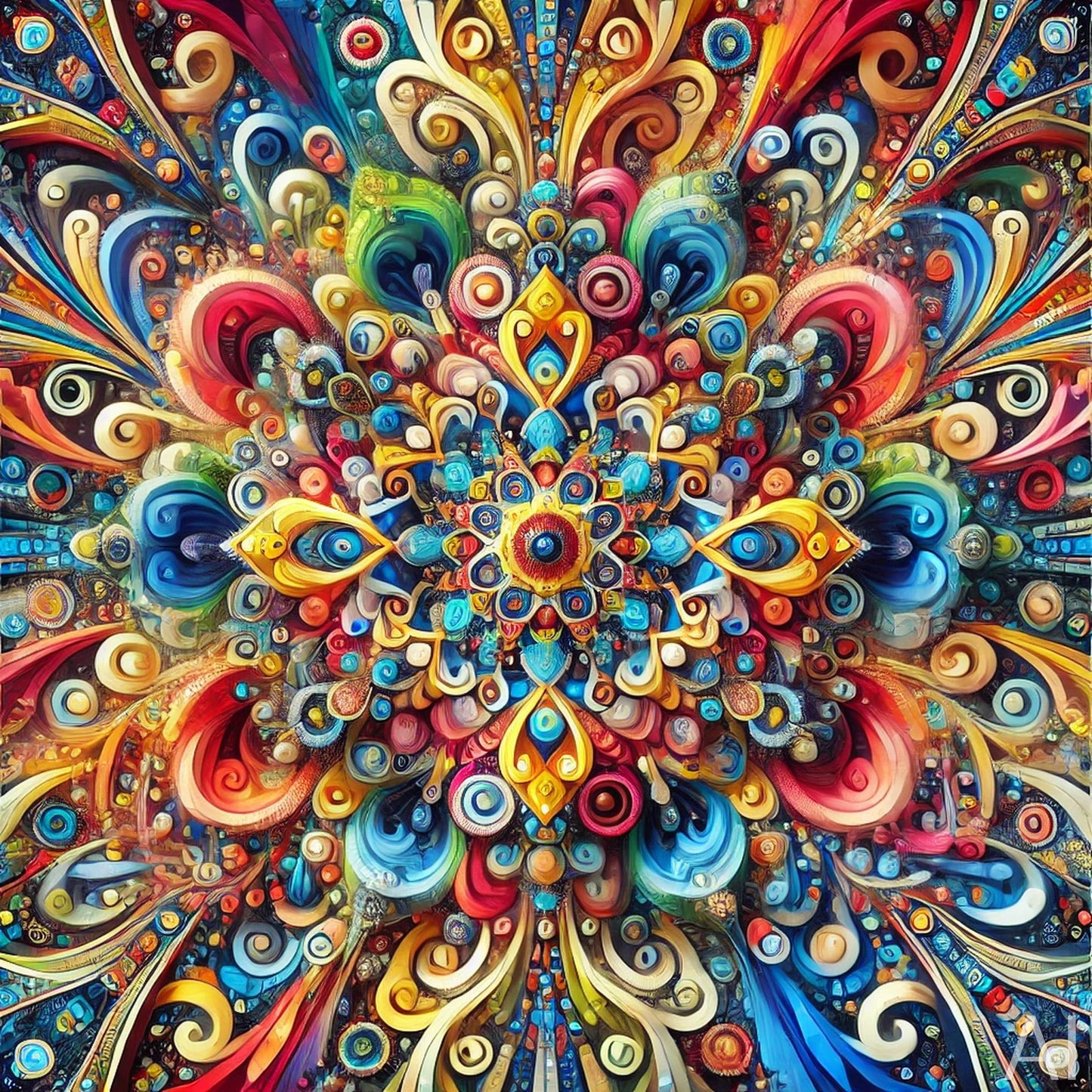 🟣 Jazz Explosion – USB + Digital Download (5 Psychedelic Abstract Art Prints)