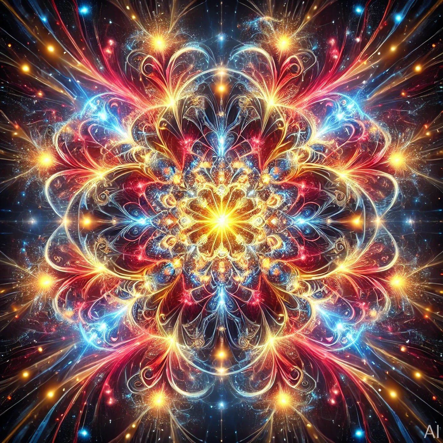 Galactic Mandalas – USB + Digital Download (5 Cosmic Art Prints)