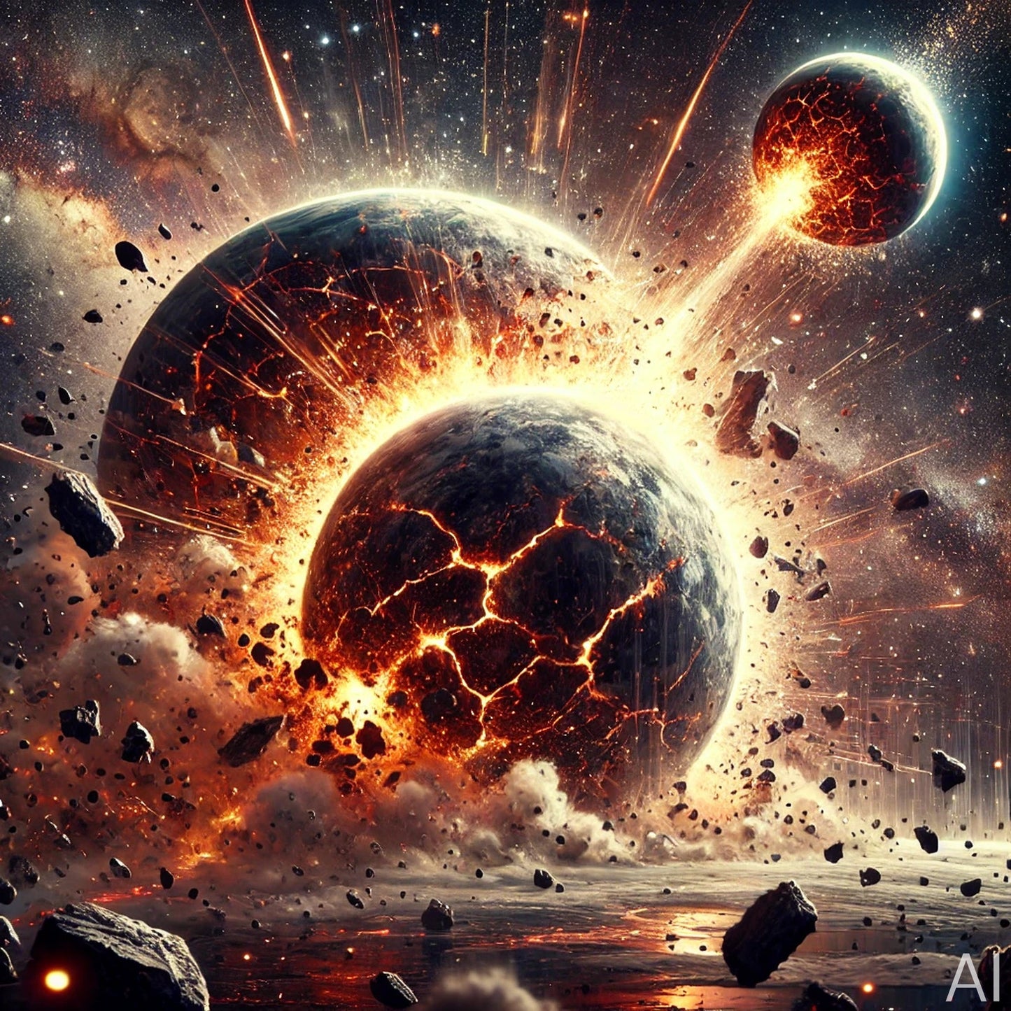 Spaceheart – USB + Digital Download (5 Cosmic Core Art Prints)