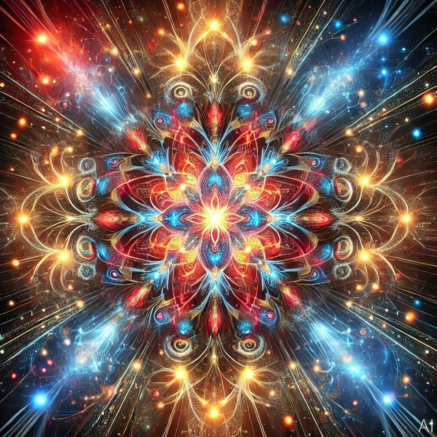 Galactic Mandalas – USB + Digital Download (5 Cosmic Art Prints)