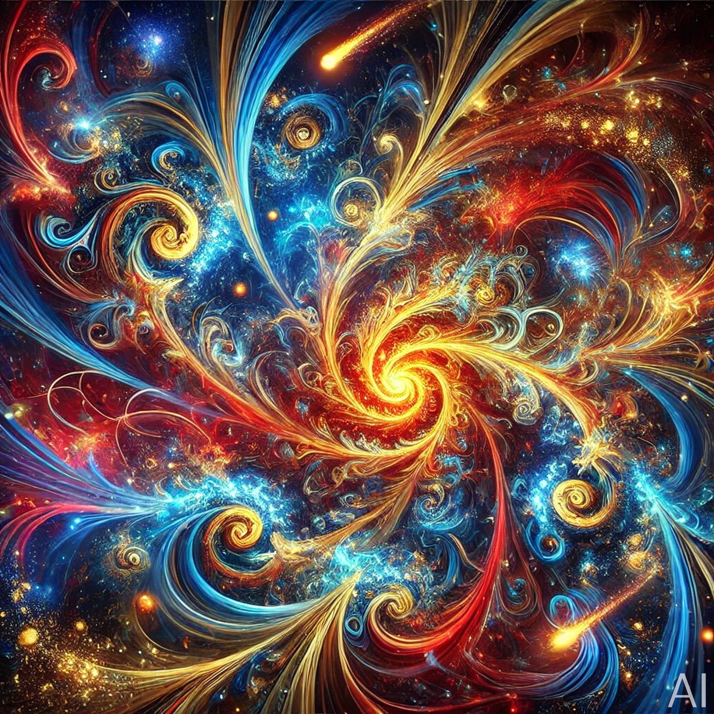 Cosmic Space Nebulas – USB + Digital Download (5 Cloudscape Art Prints)