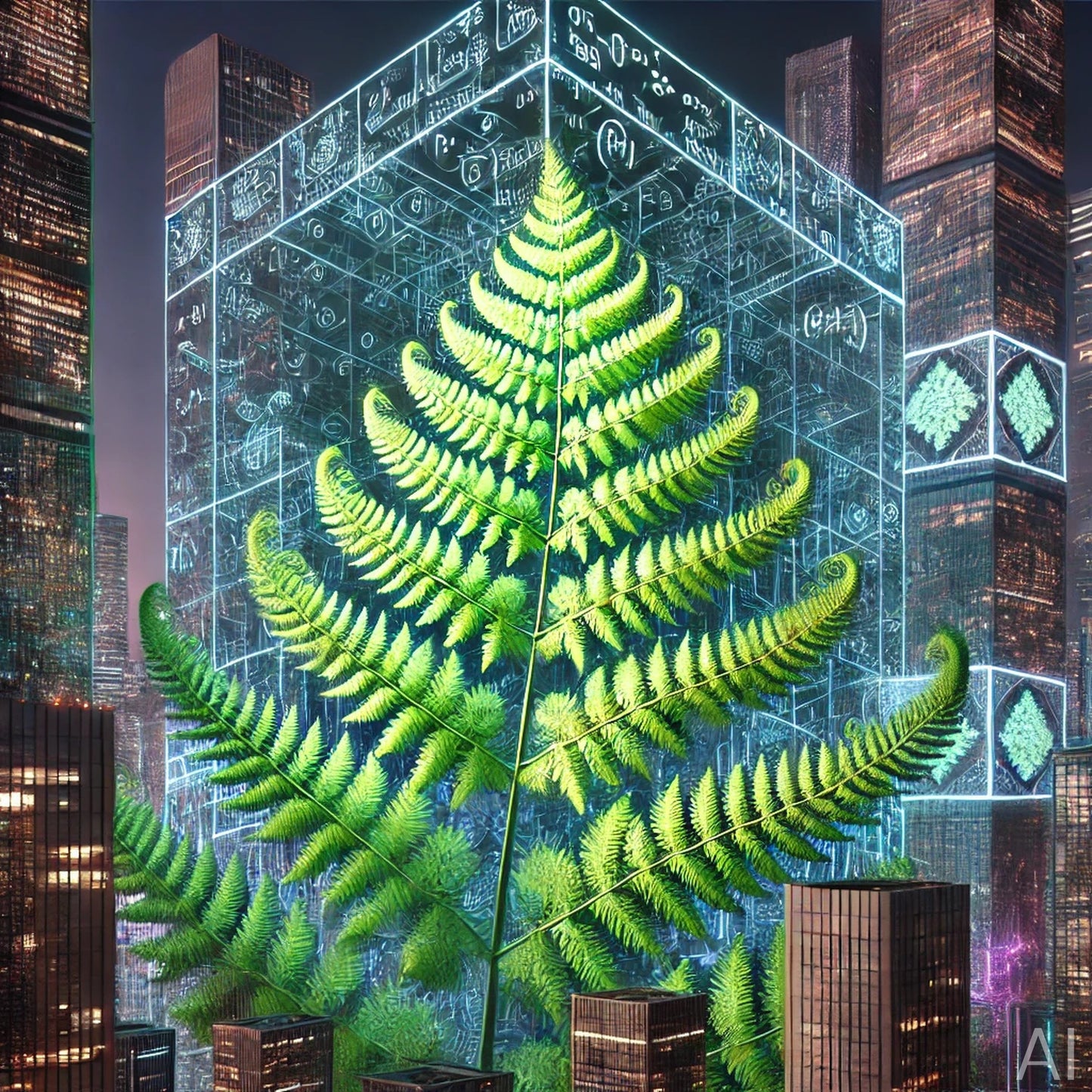 Fractal Bloomscape – 5 Digital Floral Mandala Prints (ZIP File Emailed)