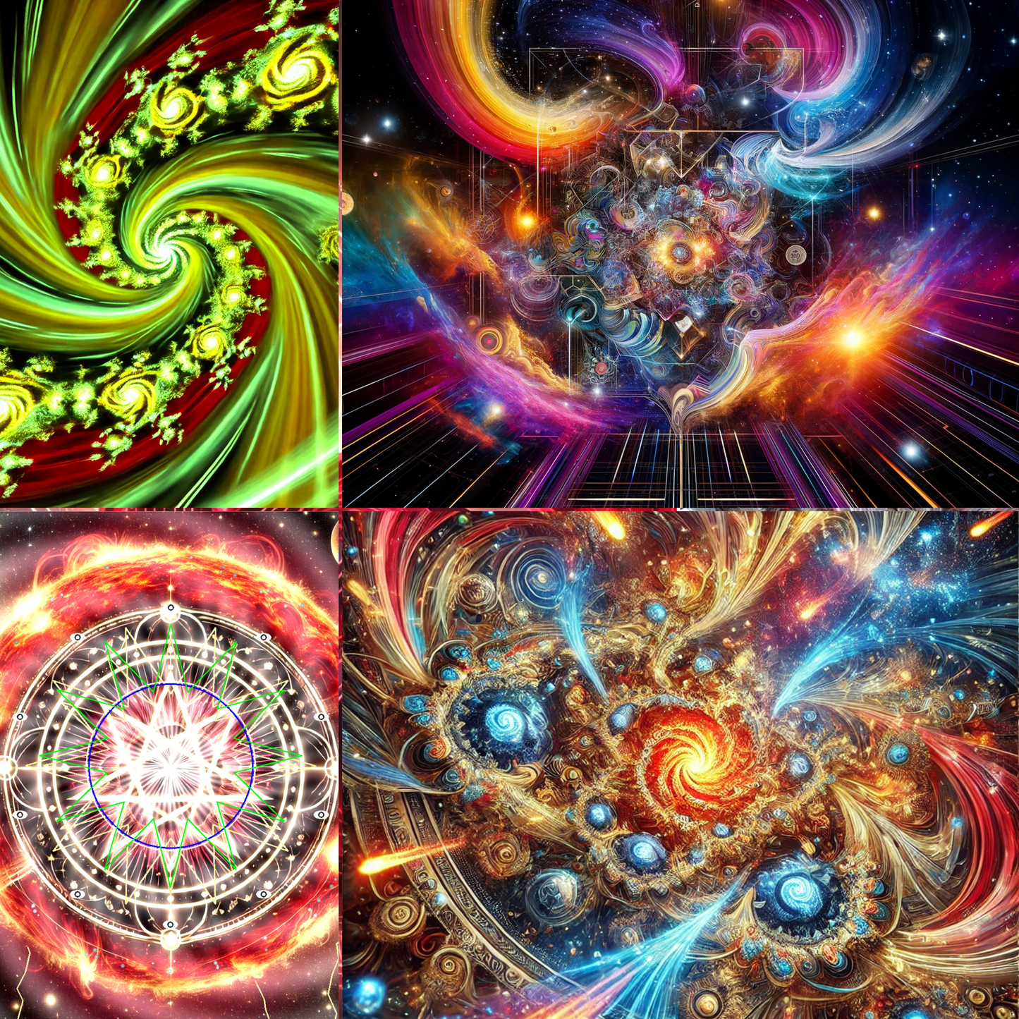 100 AI Artworks – USB + Digital Download Set