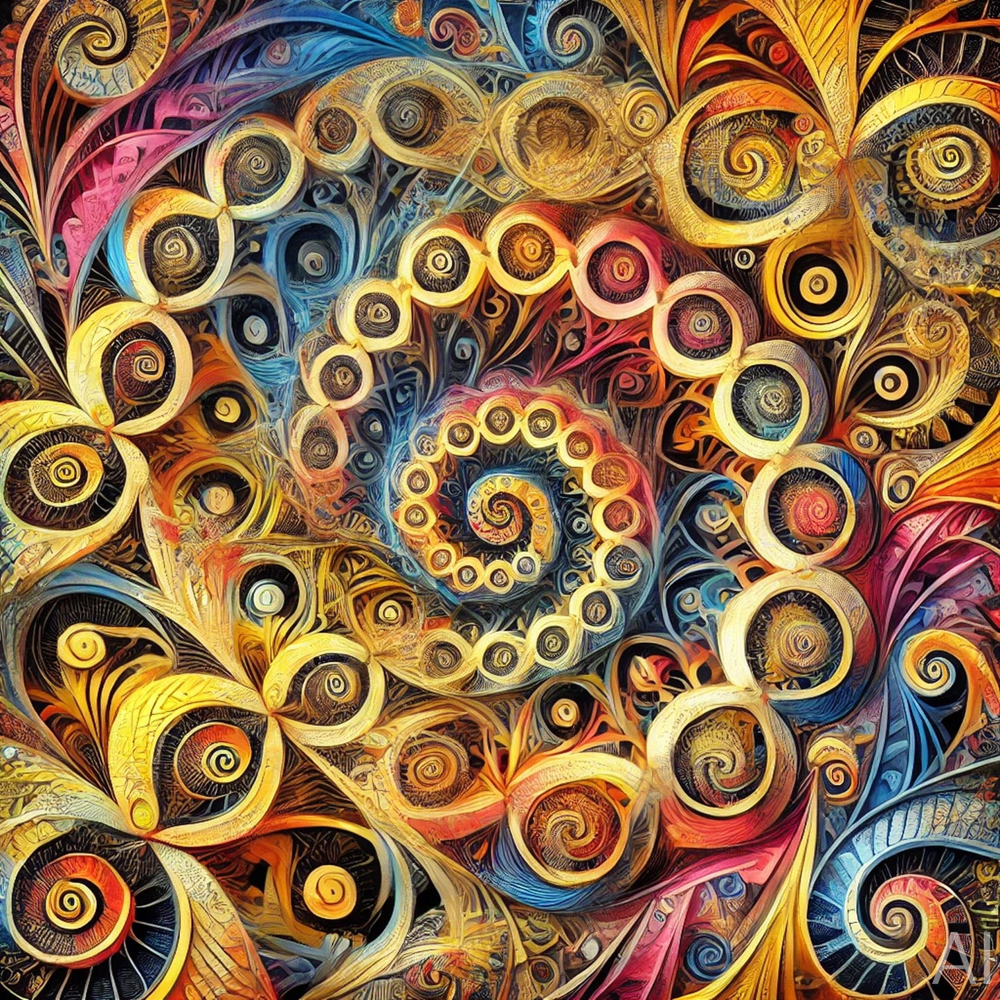 Patterned Universe – 50 Digital Mandala & Geometry Images (JPG ZIP Download)
