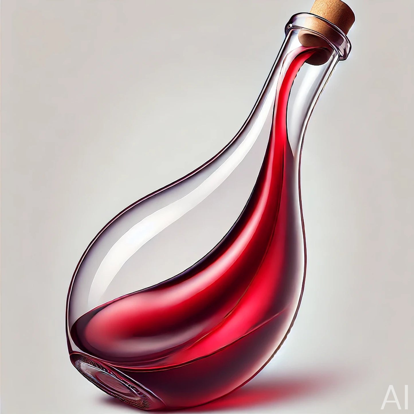 Elegant Klein Bottles – USB + Digital Download (5 Abstract 3D Form Art Prints)