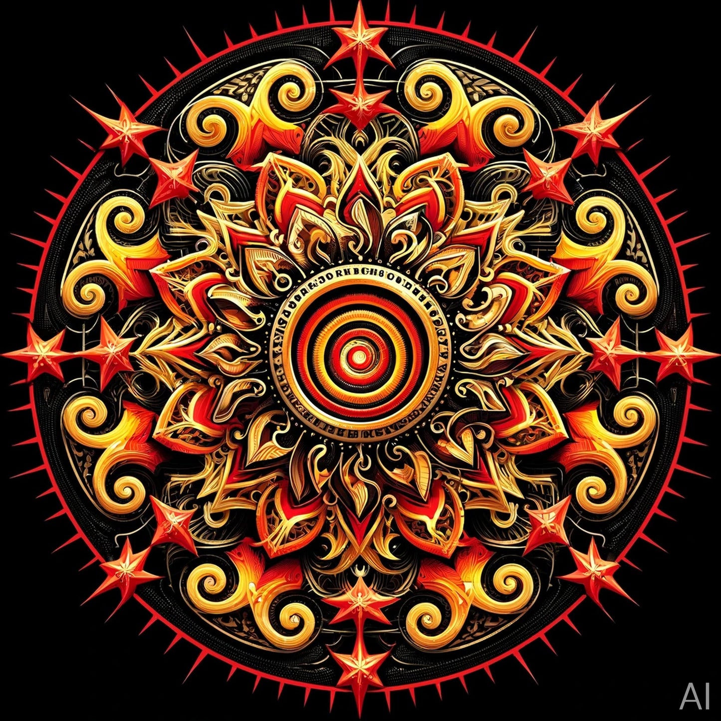 Patterned Universe – 50 Digital Mandala & Geometry Images (JPG ZIP Download)
