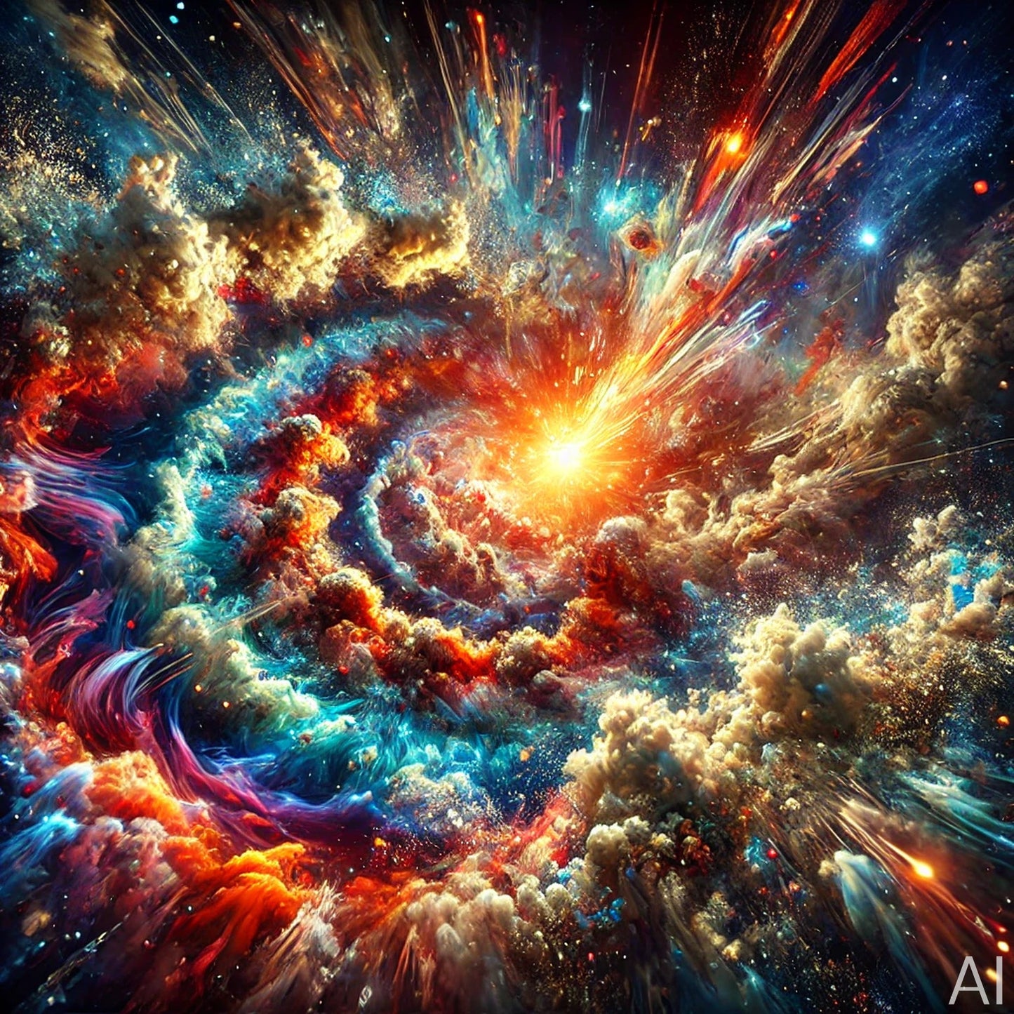 Cosmic Space Nebulas – USB + Digital Download (5 Cloudscape Art Prints)