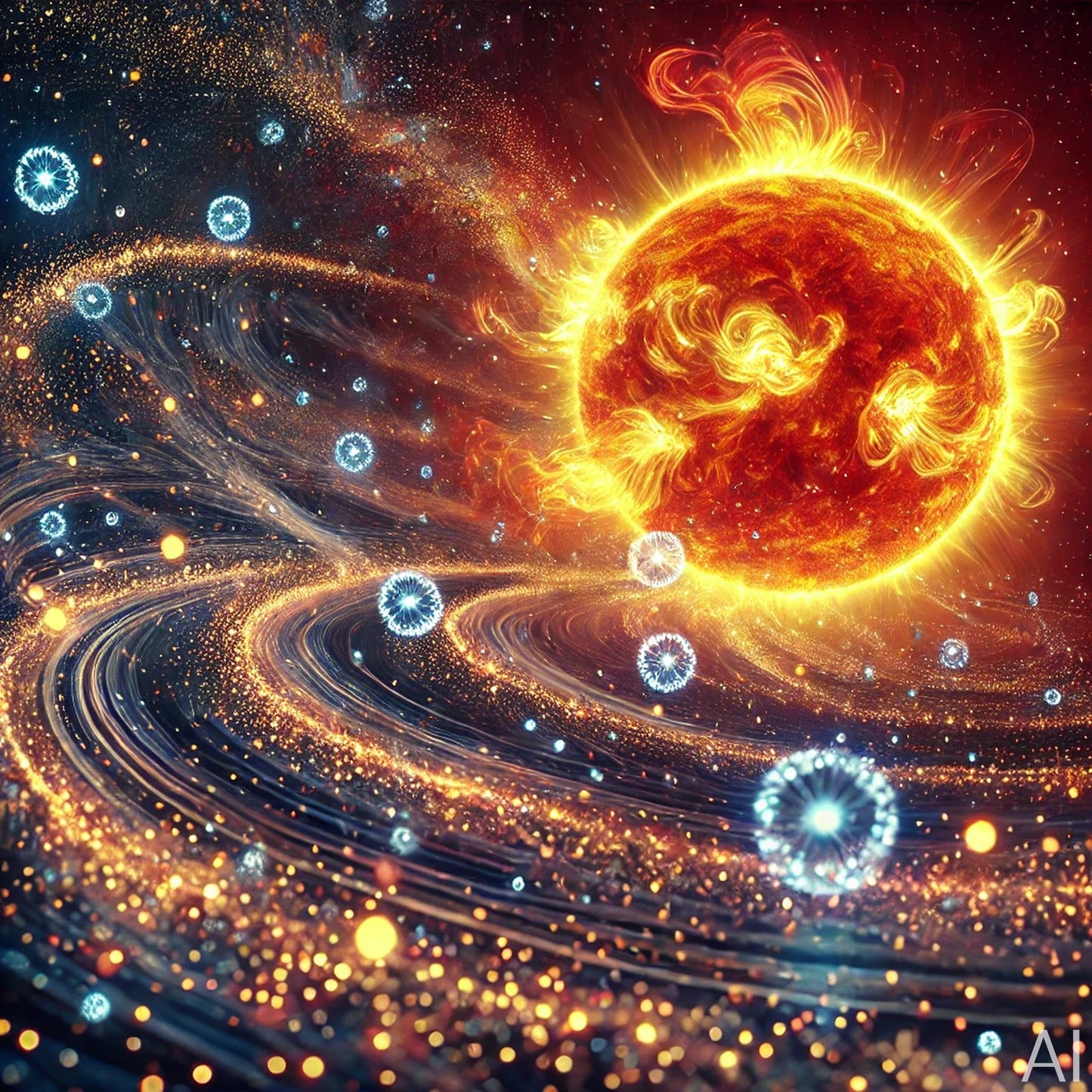Solar Motion Sunstar – USB + Digital Download (5 Sunburst JPG Art Prints)