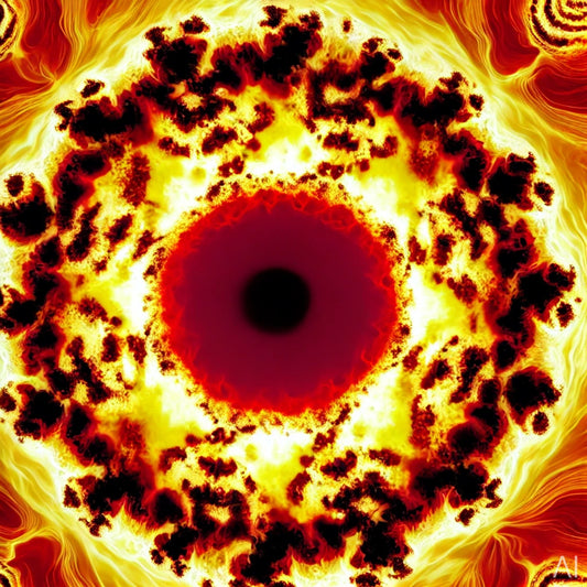 Sunstar Furnace & Blackholes – 5 Surreal Sci-Fi JPGs on USB Drive + Instant Digital Download