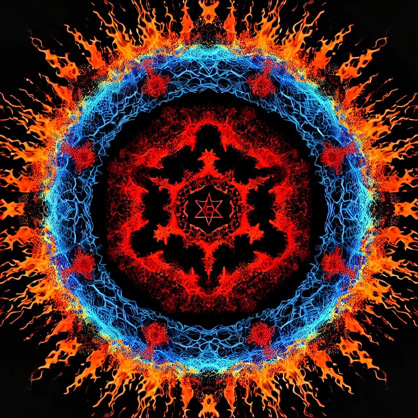 Patterned Universe – 50 Digital Mandala & Geometry Images (JPG ZIP Download)