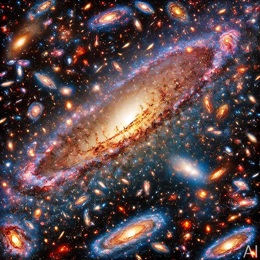 SpaceProj Galaxies – USB + Digital Download (5 Galaxy JPG Art Prints)