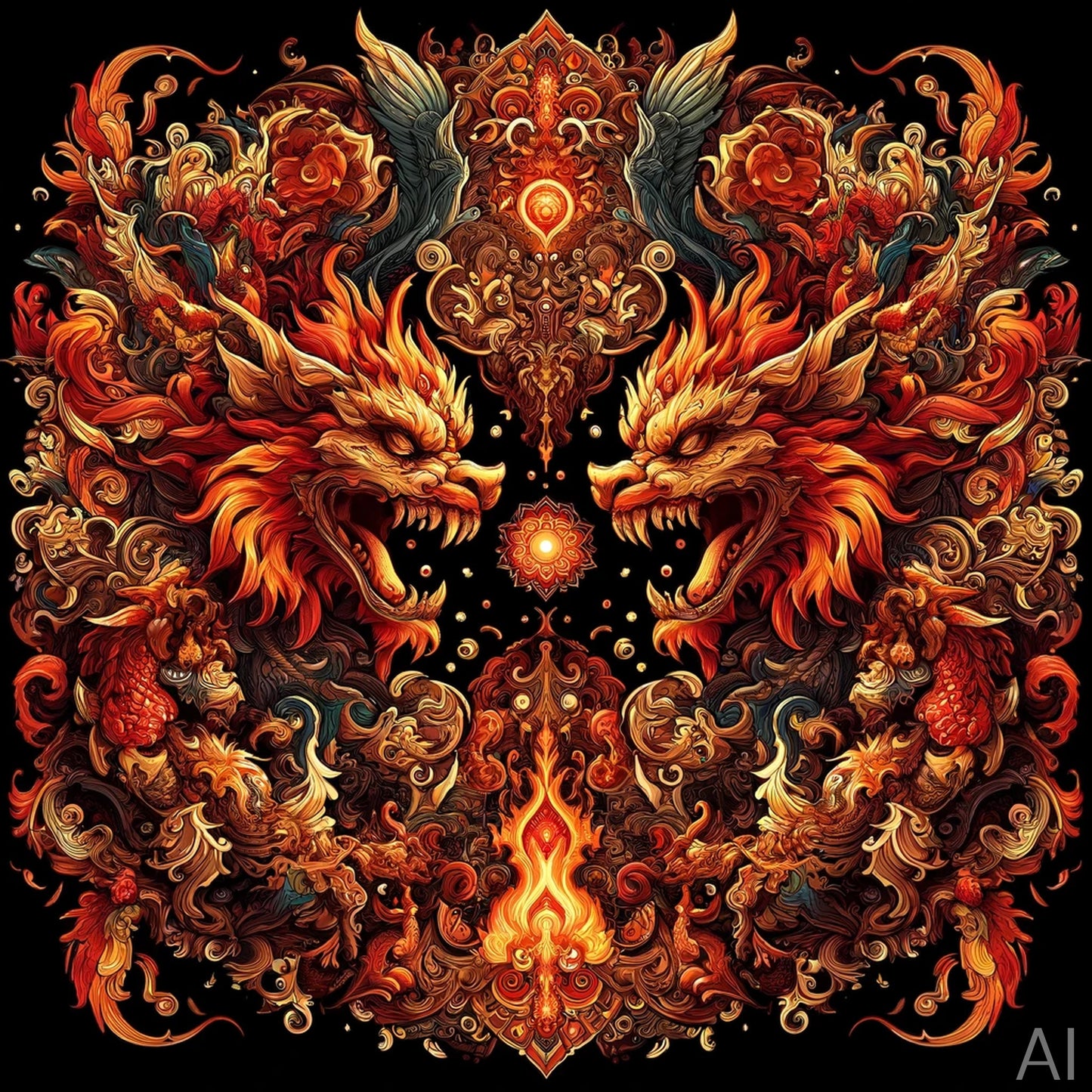 Fractal Play – 50 Kaleidoscopic JPG Artworks (ZIP File via Email)
