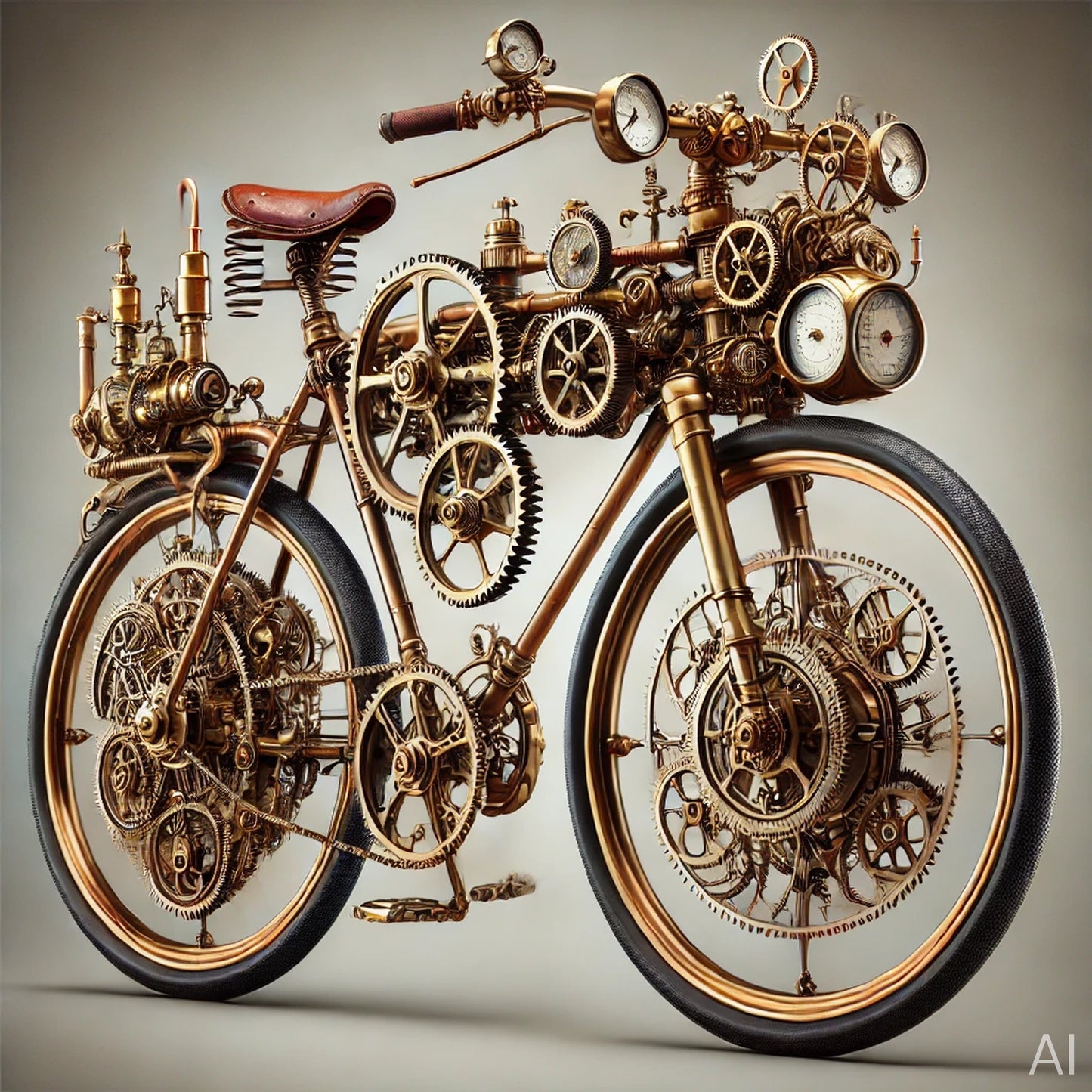 Steampunk Hot Air Balloon City – 5 Retro-Futurist Digital Art Prints (High-Resolution ZIP Download)