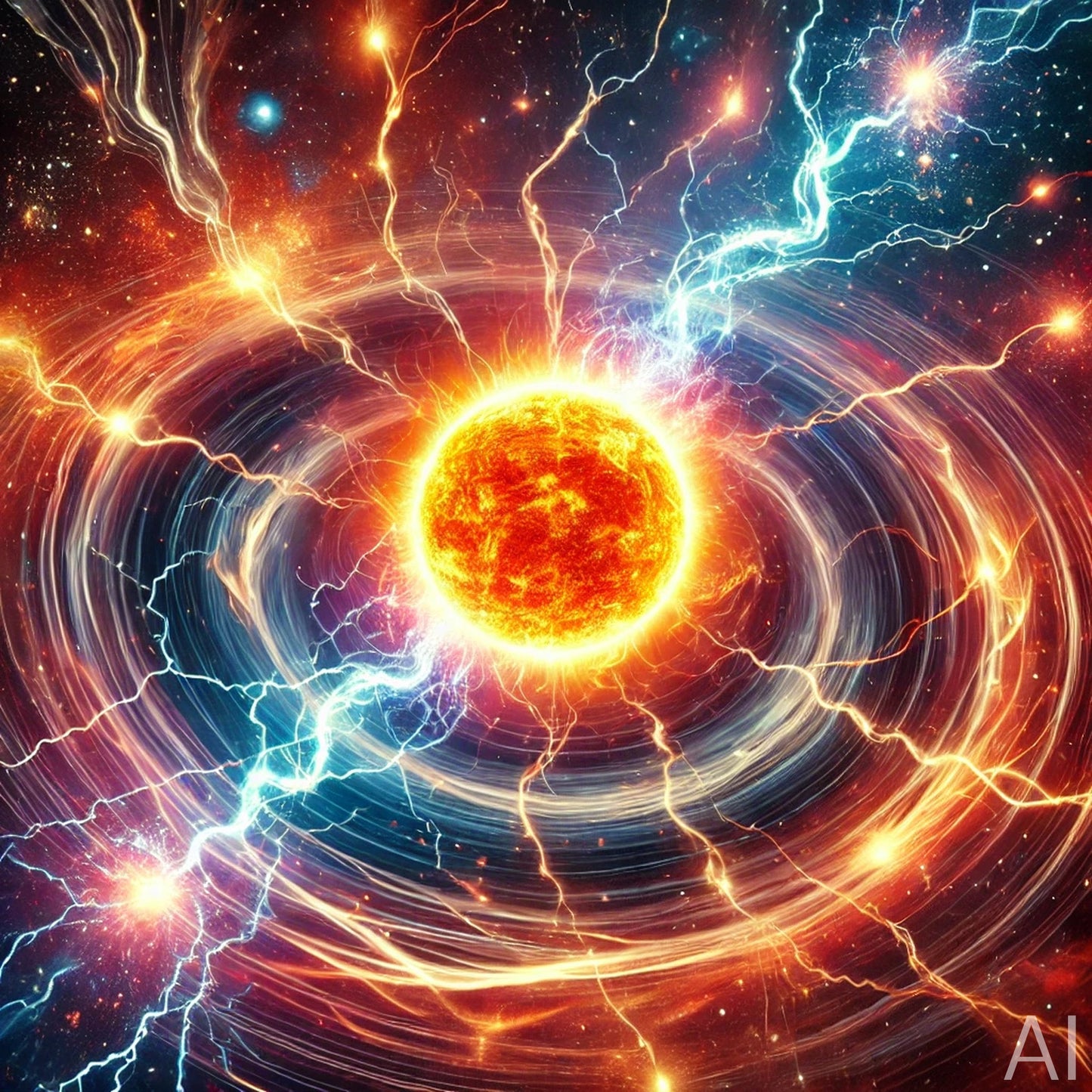 Ignite – USB + Digital Download (5 Solar Sunstar Fractal Art Prints)