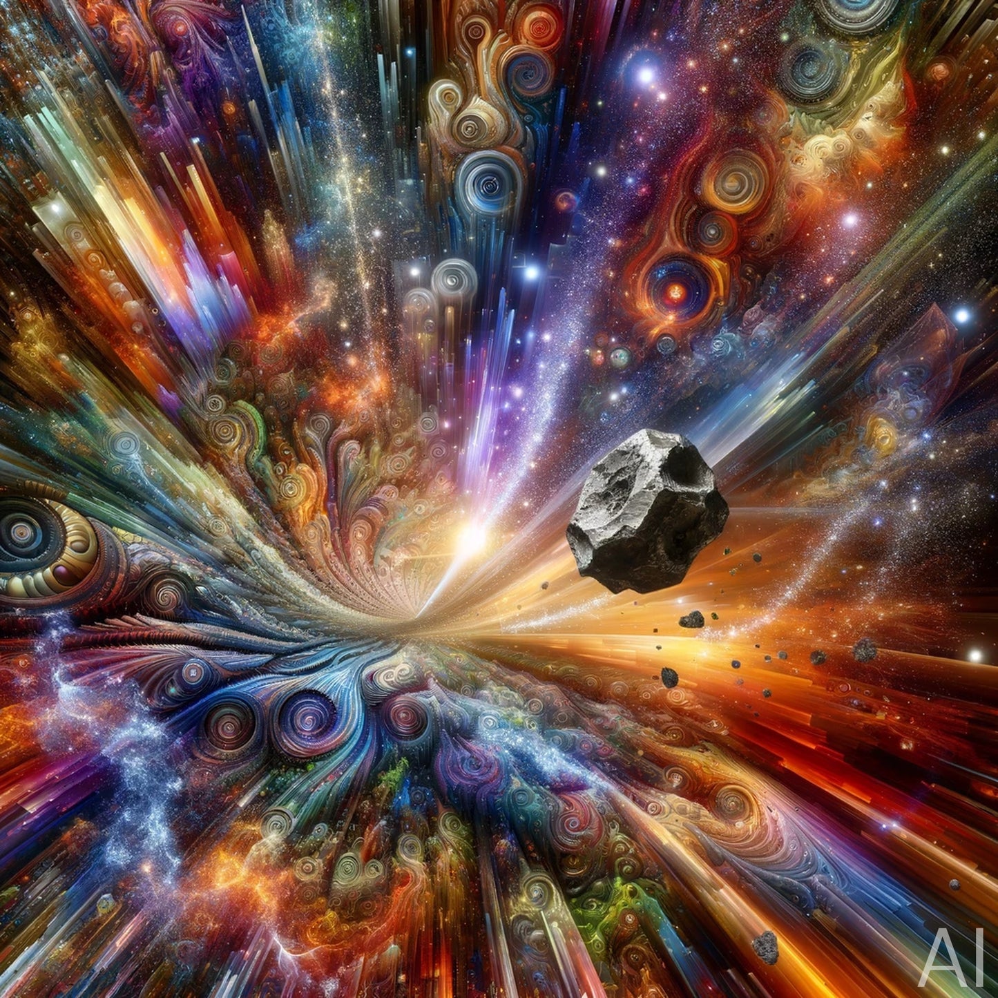 Kaleidofractals – 5 Geometric Fractal Prints (Digital Art Download)