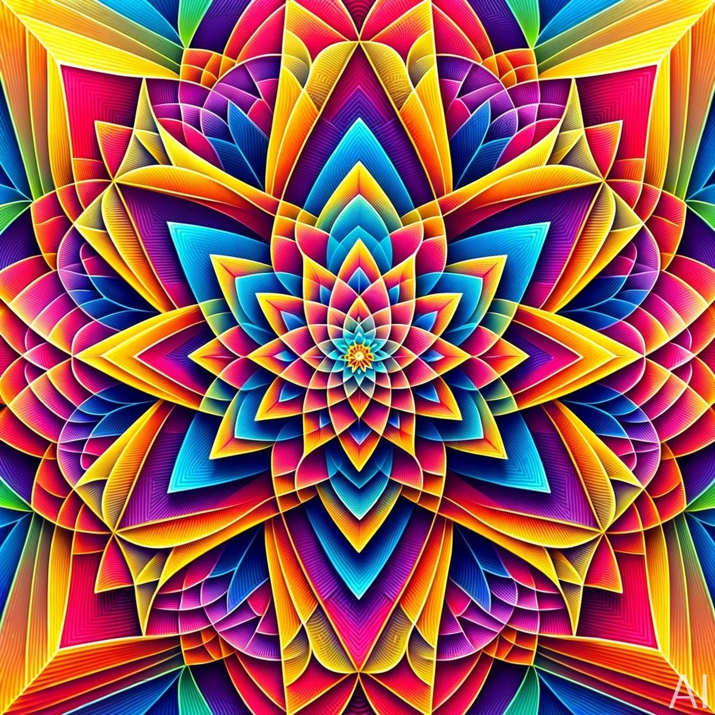Tibetan Mandala Collection – 5 Sacred Geometry Prints | Instant Digital Download (JPG Format)