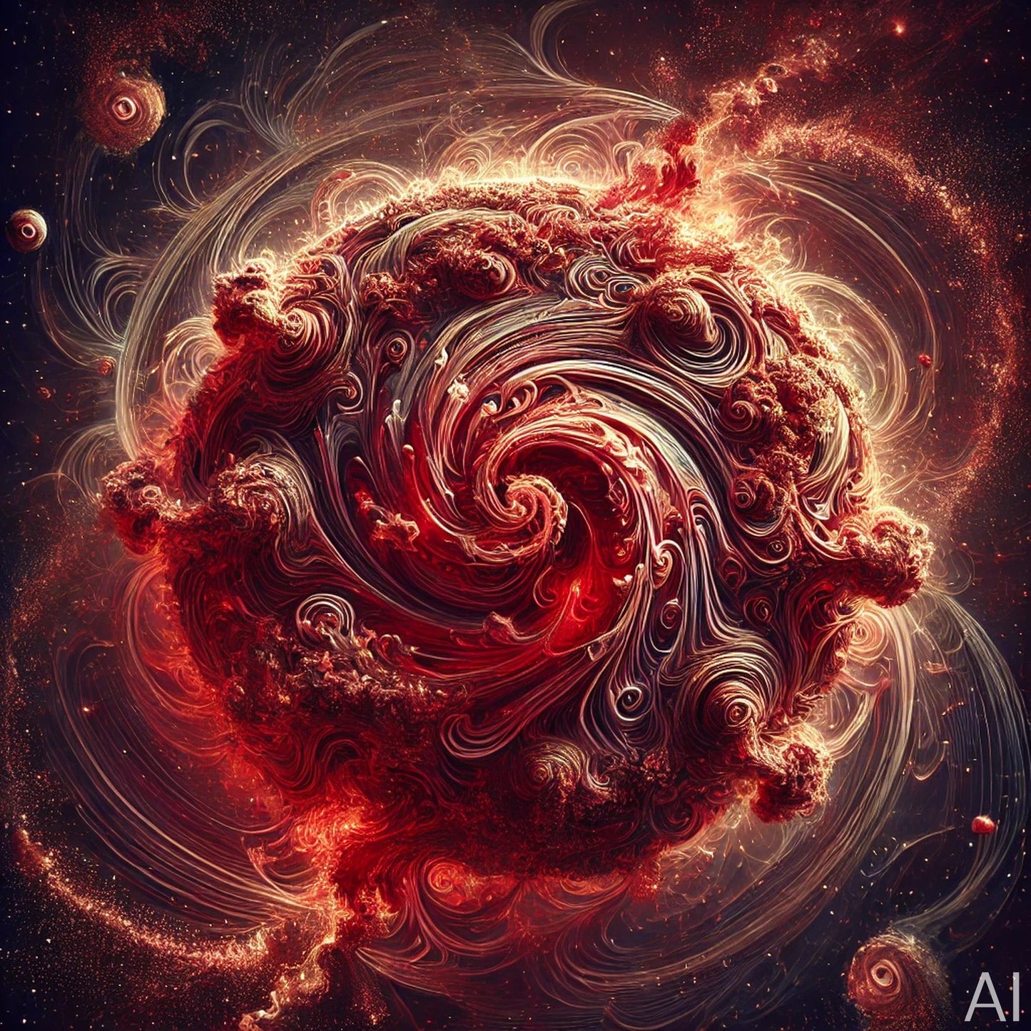 Spaceheart – USB + Digital Download (5 Cosmic Core Art Prints)