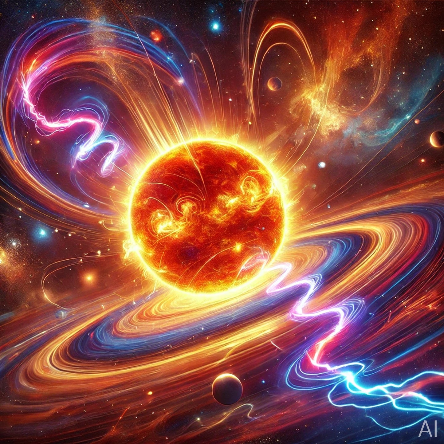 Celestial Symphony – USB + Digital Download (5 Cosmic Explosion Art Prints)