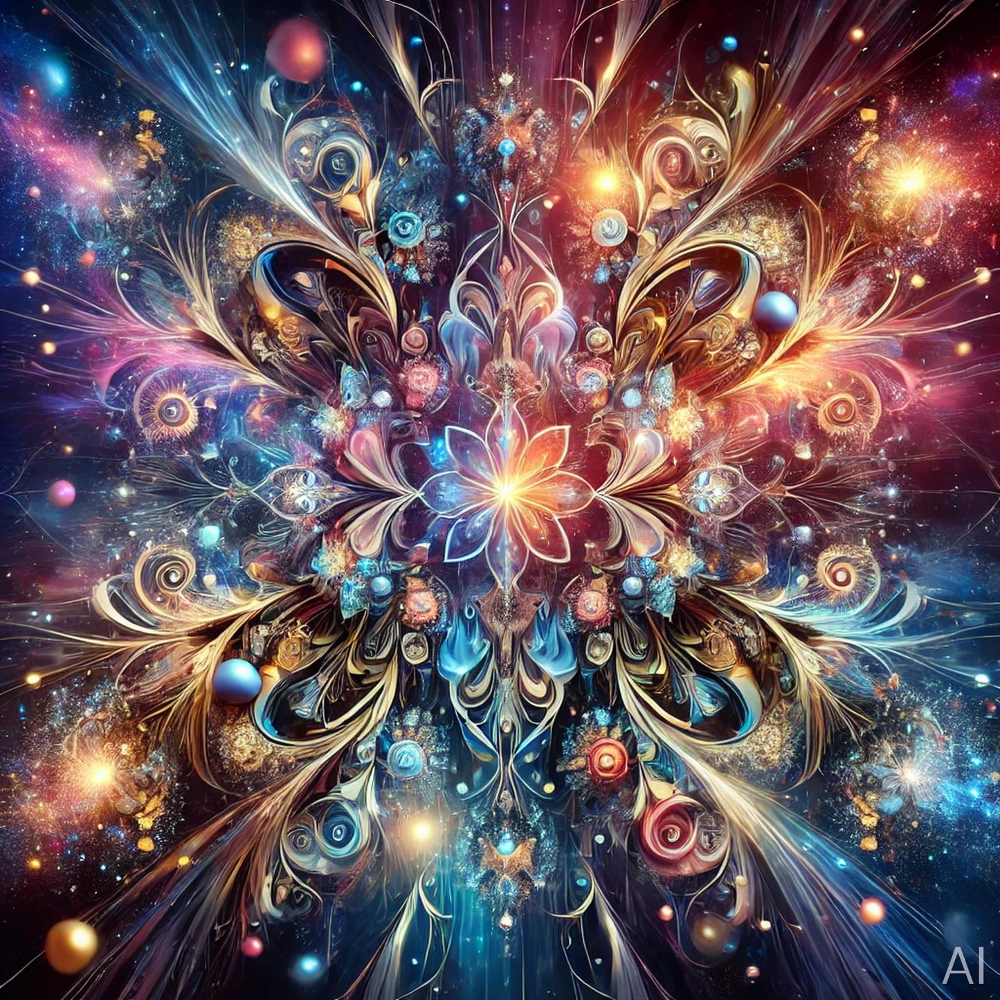 Sunstar – Dual Star Fusion Art Set (5 Digital Images)