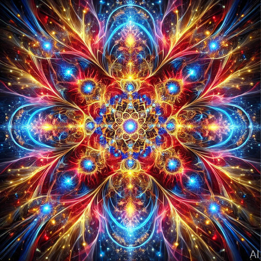 Galactic Mandalas – USB + Digital Download (5 Cosmic Art Prints)