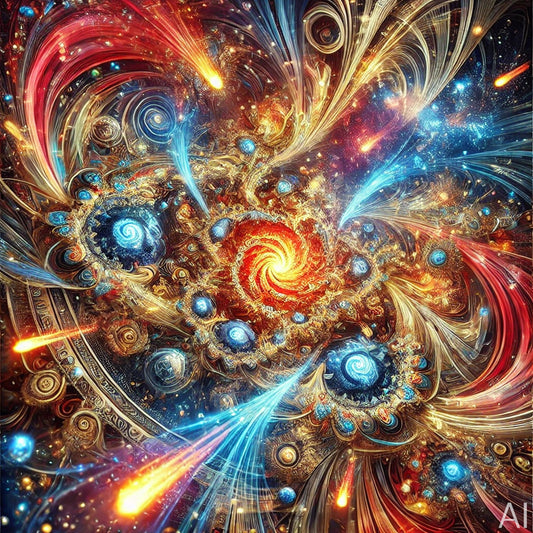 Cosmic Space Nebulas – USB + Digital Download (5 Cloudscape Art Prints)