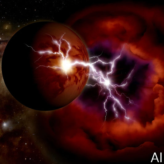 Red Planet – USB + Digital Download (5 Sci-Fi Space Explosion Art Prints)