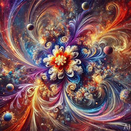 Nexus – USB + Digital Download (5 Cosmic Mandala Energy Art Prints)