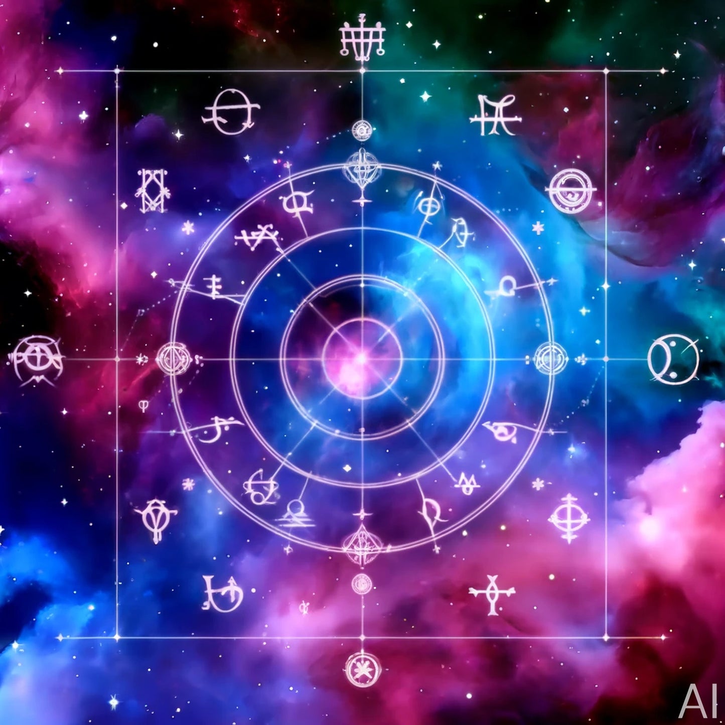 Sigilum – USB + Digital Download (5 Cosmic Sigil Art Prints)