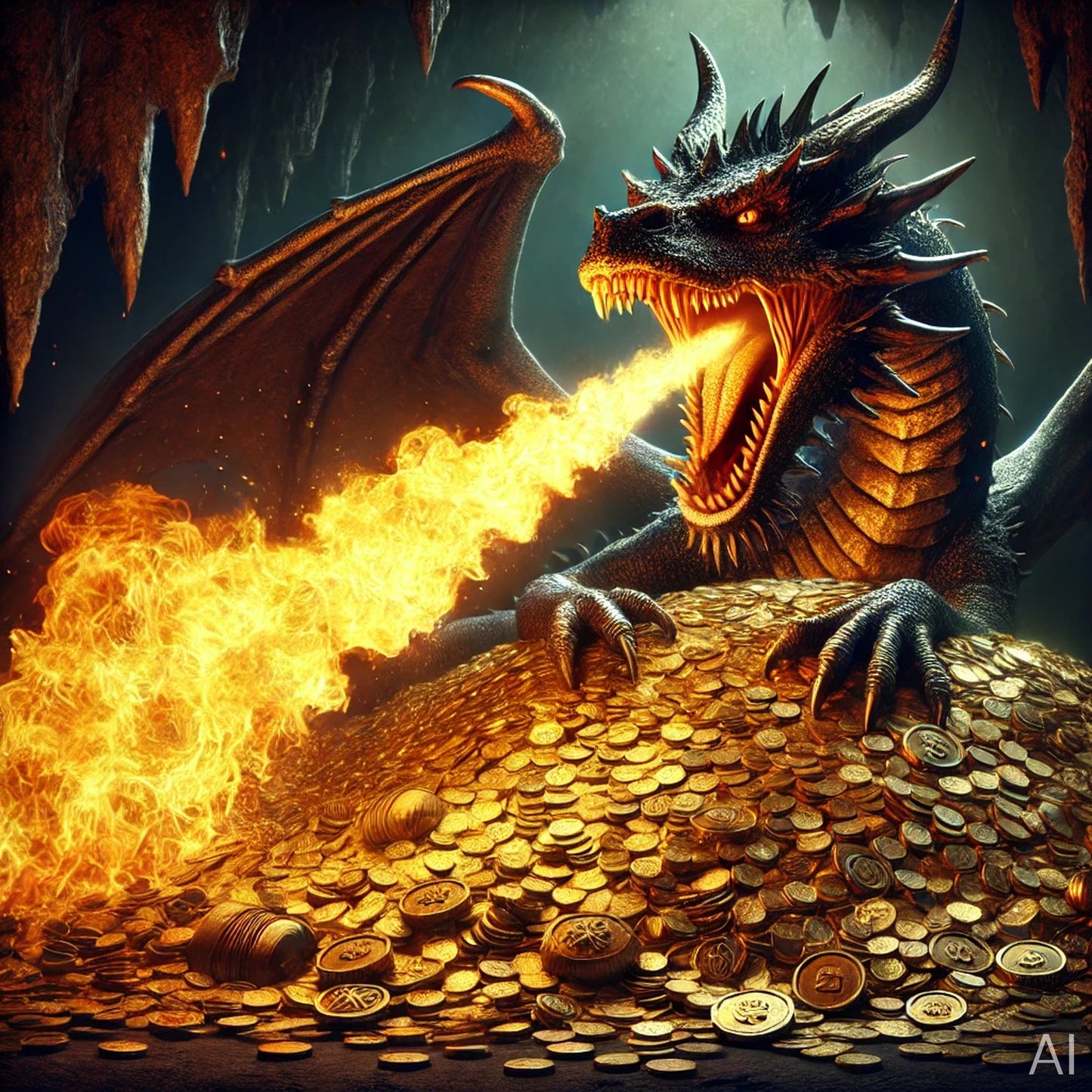 Wicked Dragons Carousel – 5 Infernal Digital Artworks