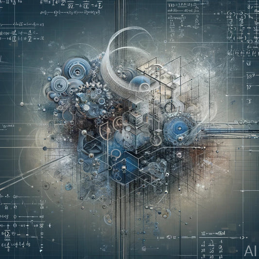 Bluerig – 5 Steampunk Blueprint & Circuitry JPG Artworks (High-Resolution ZIP Download)