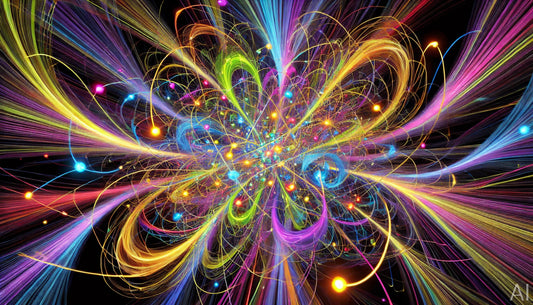 CERN Particle Collision – USB + Digital Download (5 Quantum Burst JPG Artworks)