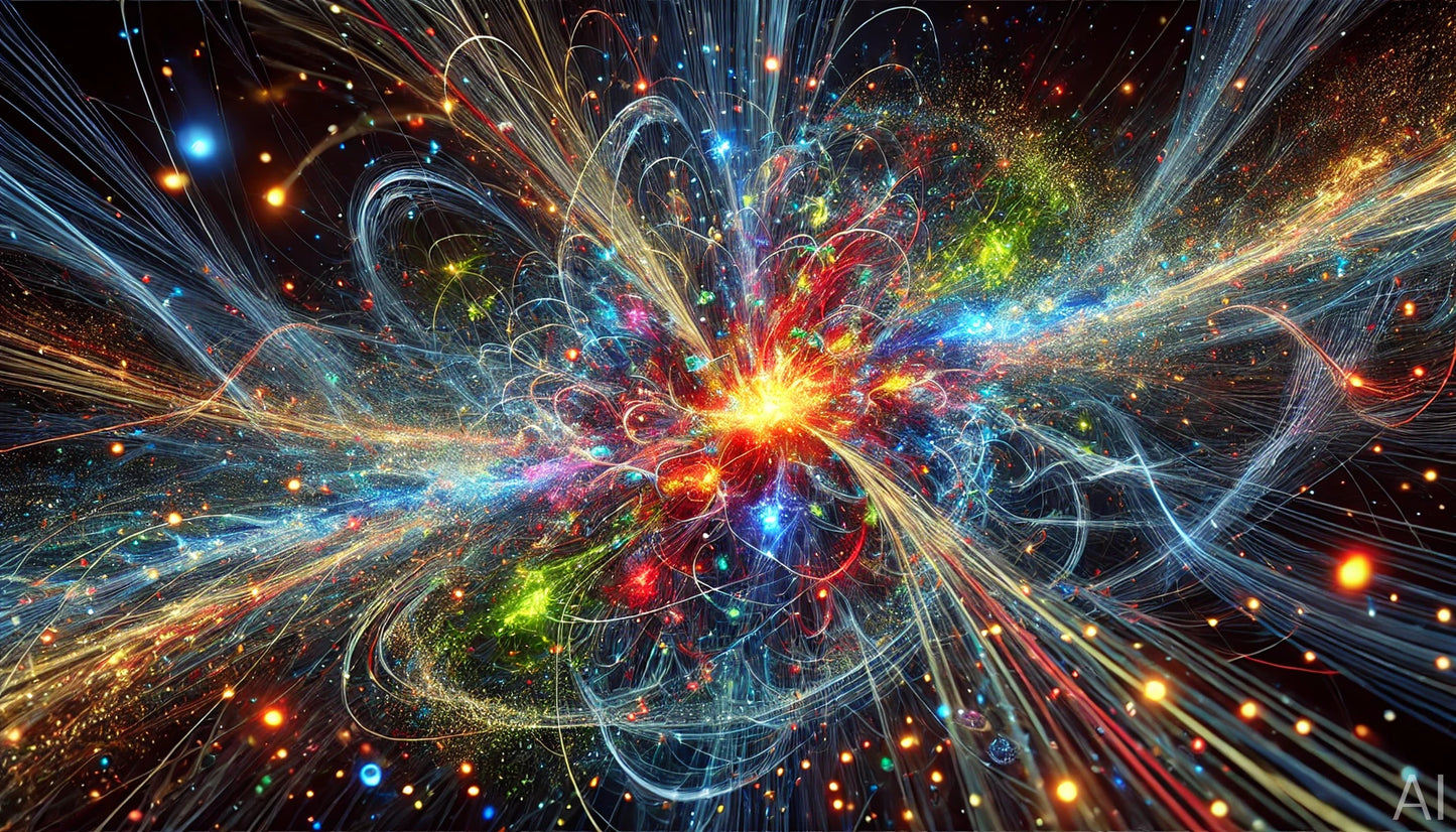 CERN Particle Collision – 5 Quantum Burst JPG Artworks (ZIP File Download)
