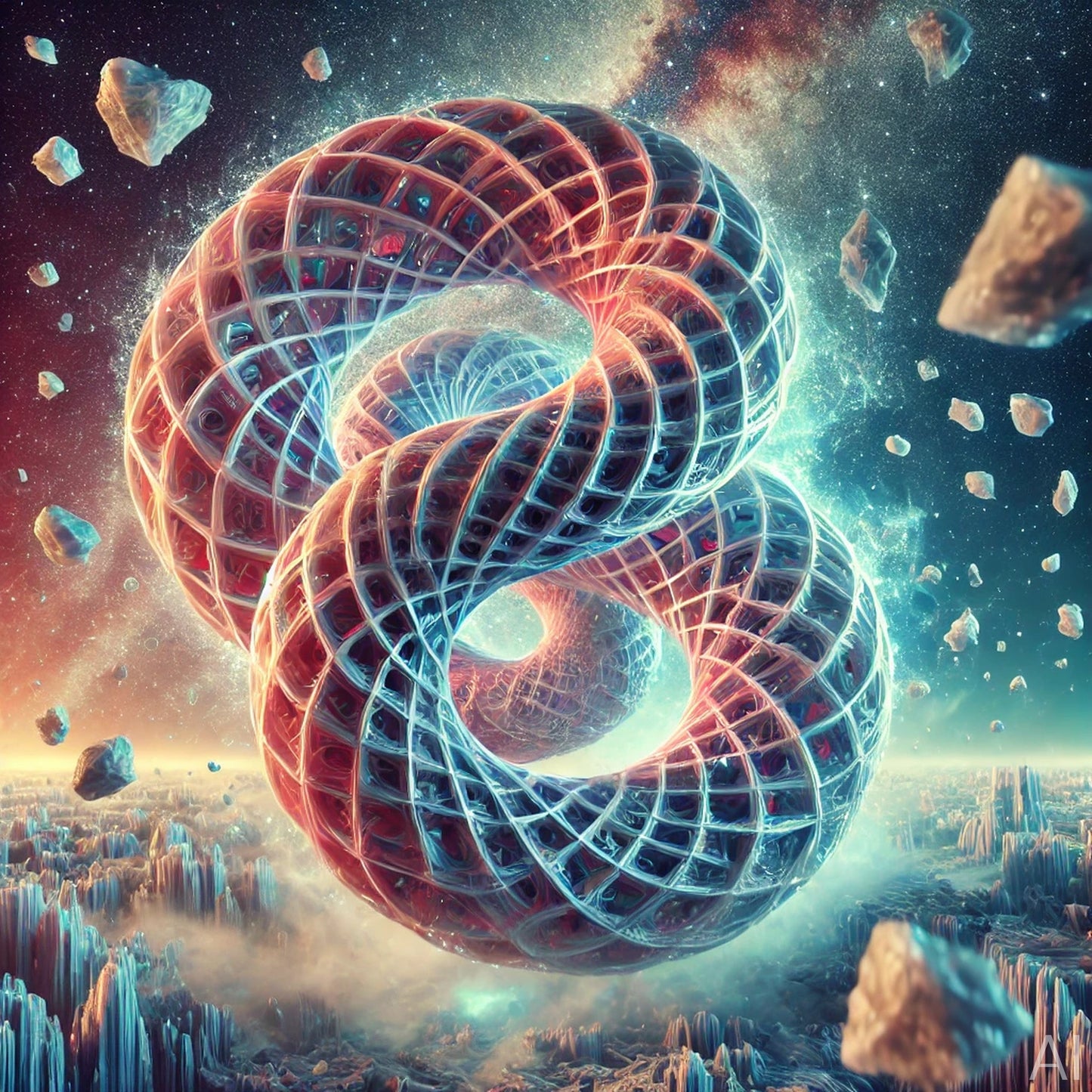 Boaz Snake – 5 Cosmic Infinity Serpent JPG Artworks (High-Resolution ZIP Download)