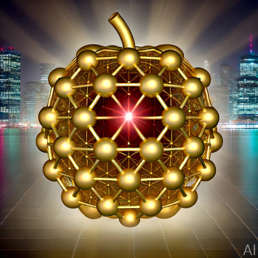 Buckyball Golden – USB + Digital Download (5 Geometric Sphere Art Prints)