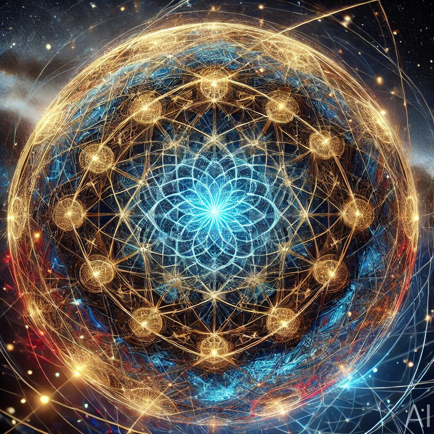 Green Petals Mandala – USB + Digital Download (5 Elegant JPG Mandala Art Prints)