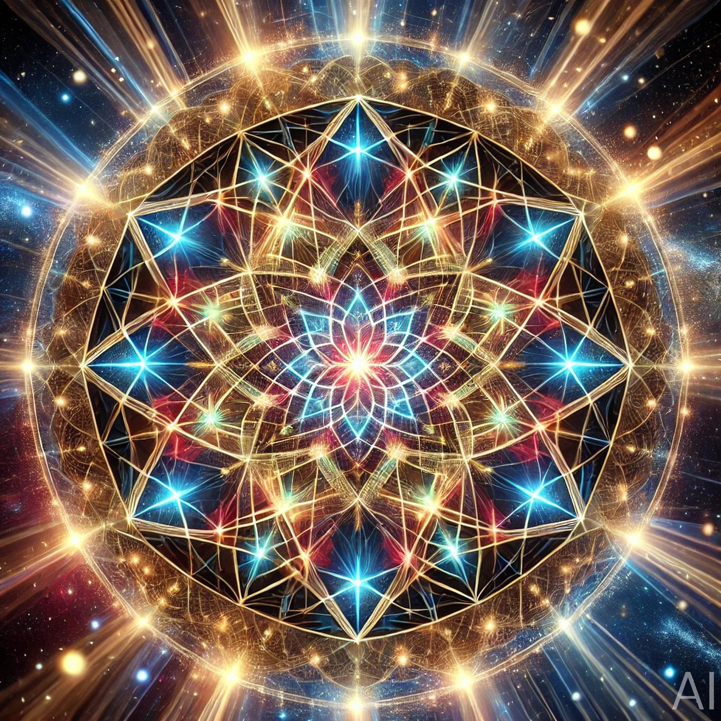 Green Petals Mandala – USB + Digital Download (5 Elegant JPG Mandala Art Prints)