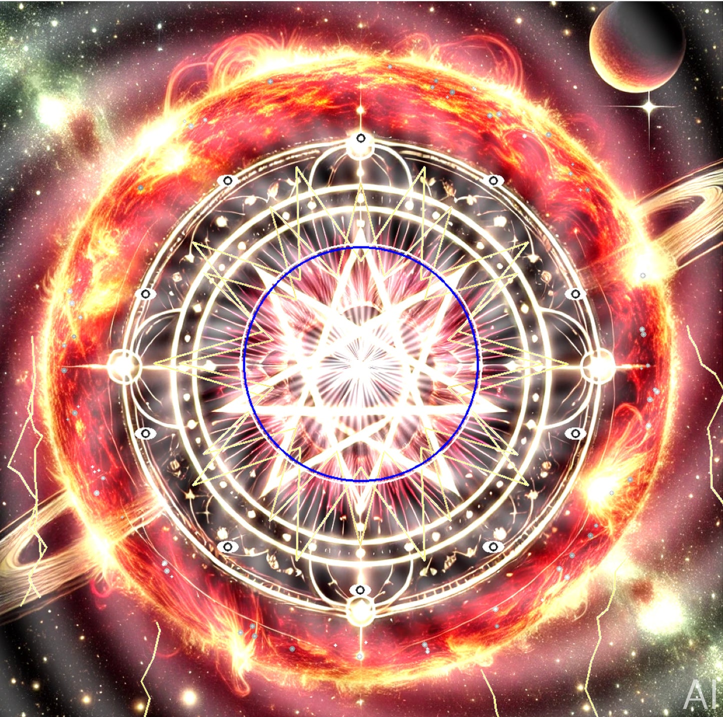 Patterned Universe – 50 Digital Mandala & Geometry Images (JPG ZIP Download)