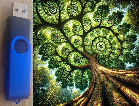 100-Image USB Art Vault – Premium Curated Collection on USB Drive